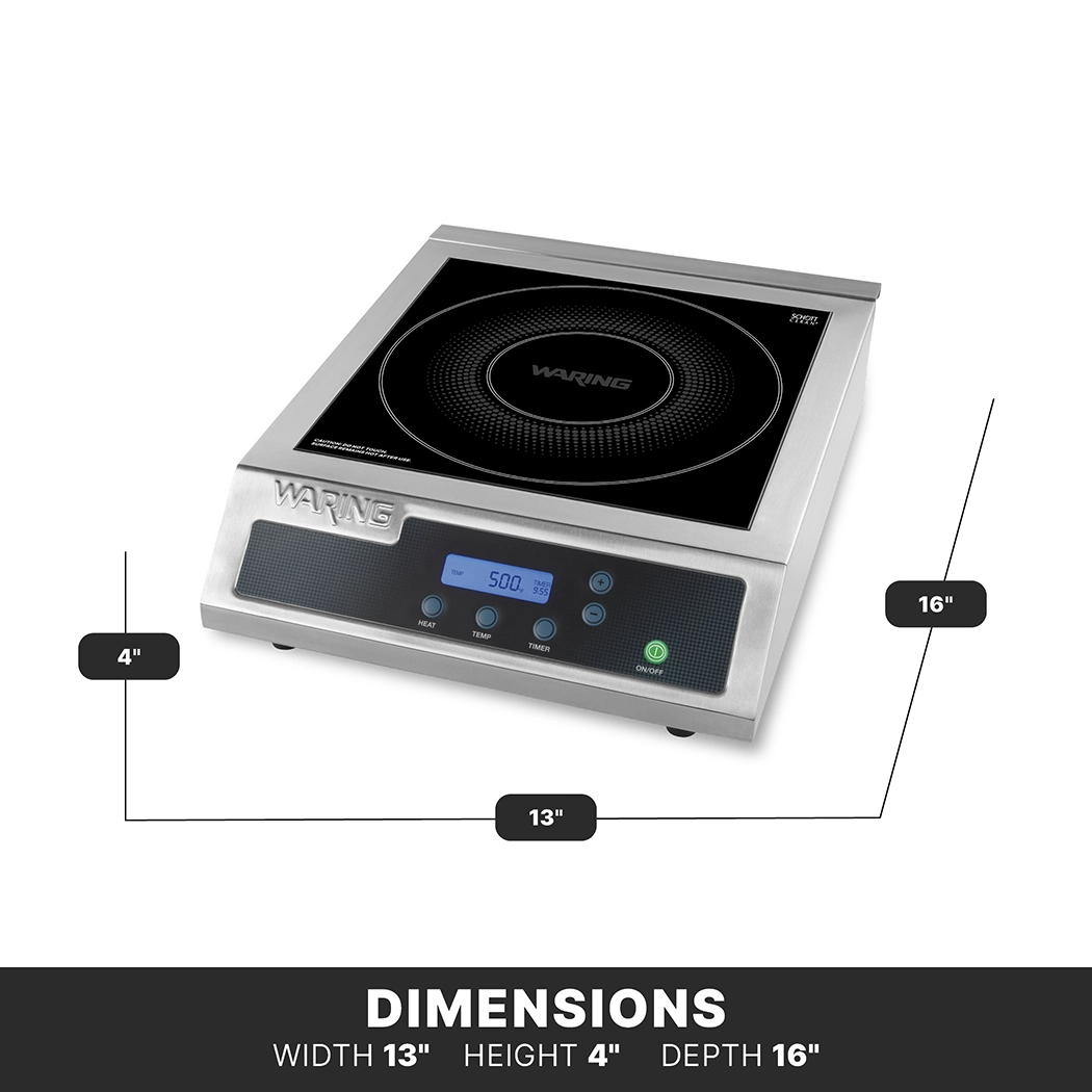 Heavy-Duty Single Induction Range